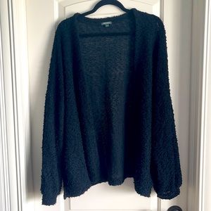 Wild Fable Black Fuzzy Cardigan